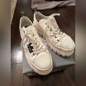 Palladium Platform White Sneakers